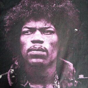 Vintage Winterland Jimi Hendrix Experienced T-Shirt Distressed Chopped